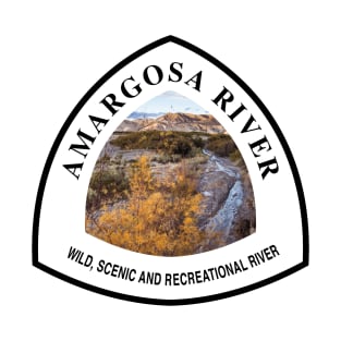 Amargosa River Wild, Scenic and Recreational River trail marker T-Shirt