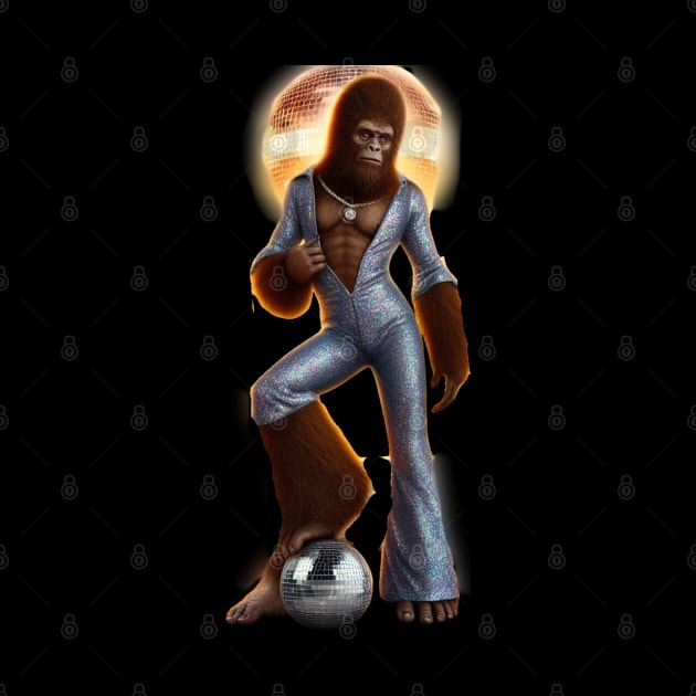 Disco Bigfoot by Woodpile