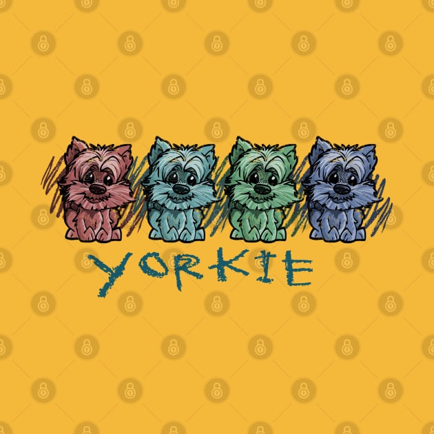 YORKIE Yorkshire Terrier by ATOMIC PASSION