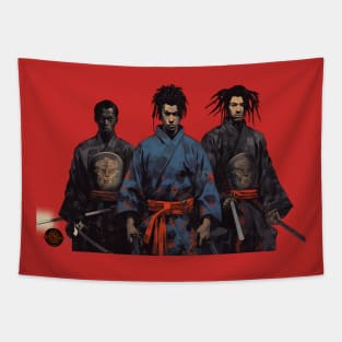 Three The Edo Way Variant #5 Tapestry