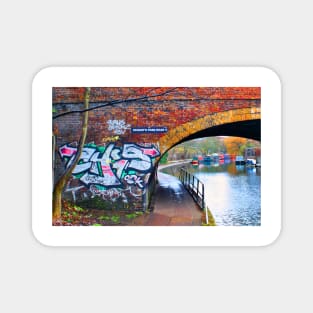 Graffiti Street Art Regent's Canal Camden London Magnet