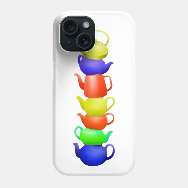 Teapots Phone Case by mailboxdisco