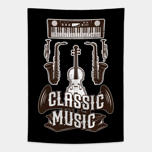 Classic music Tapestry by ArtStopCreative
