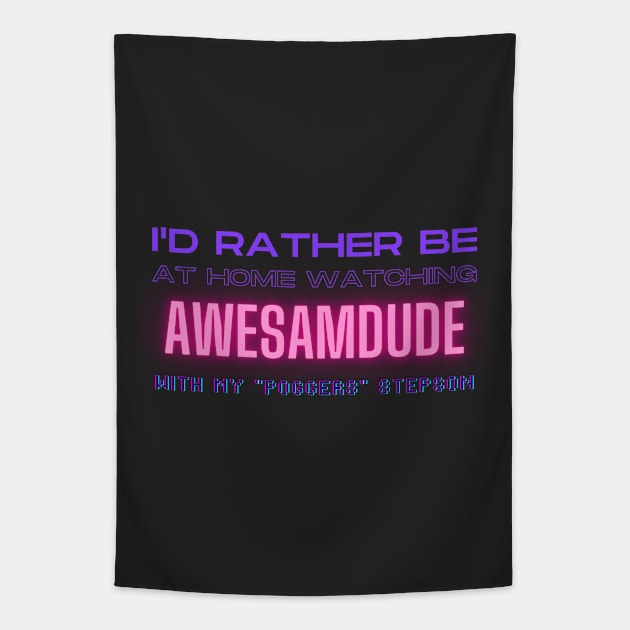 Awesamdude poggers stepson twitch youtube content creator Tapestry by LWSA