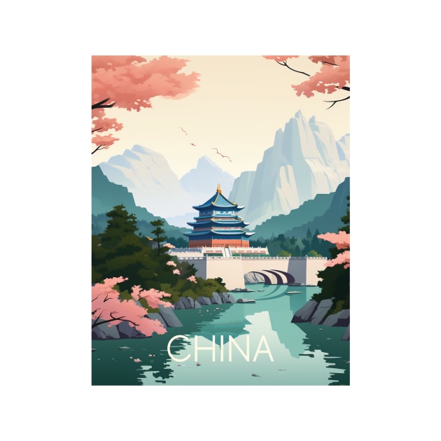 CHINA by MarkedArtPrints