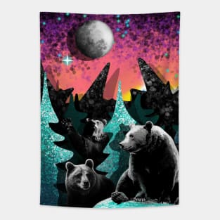 Three bears Tapestry