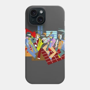 New Orleans Street Jazz Phone Case