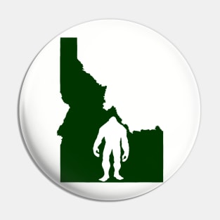 Idaho Bigfoot Pin