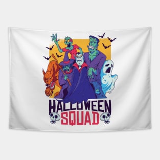 Halloween Squad Tapestry