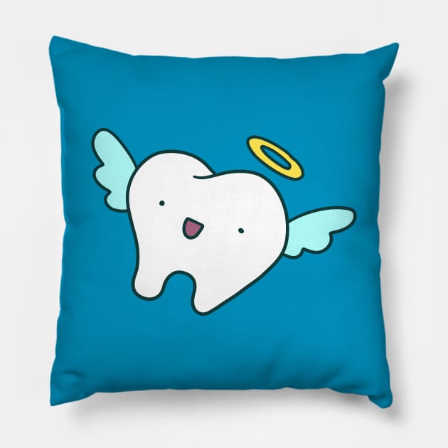 Angel Tooth Pillow by saradaboru