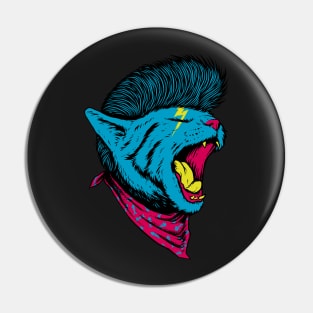 Cat Rock Pin