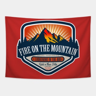 Fire on the Mountain by the Marshall Tucker Band Tapestry