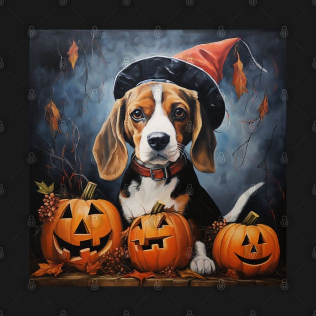 Beagle Halloween by NatashaCuteShop