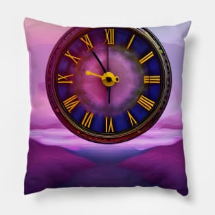 Timeless Clock Pillow