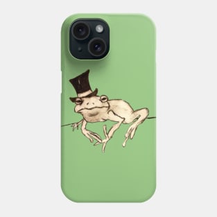 Fancy Friggin Frog Phone Case