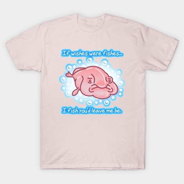 I Just Need My Blobfish Meme Ugly Blob Fish T-Shirt