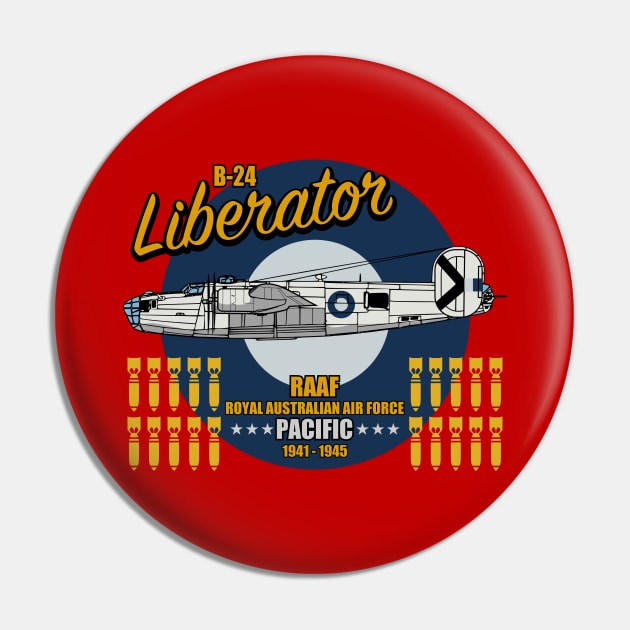 RAAF B-24 Liberator Pin by TCP