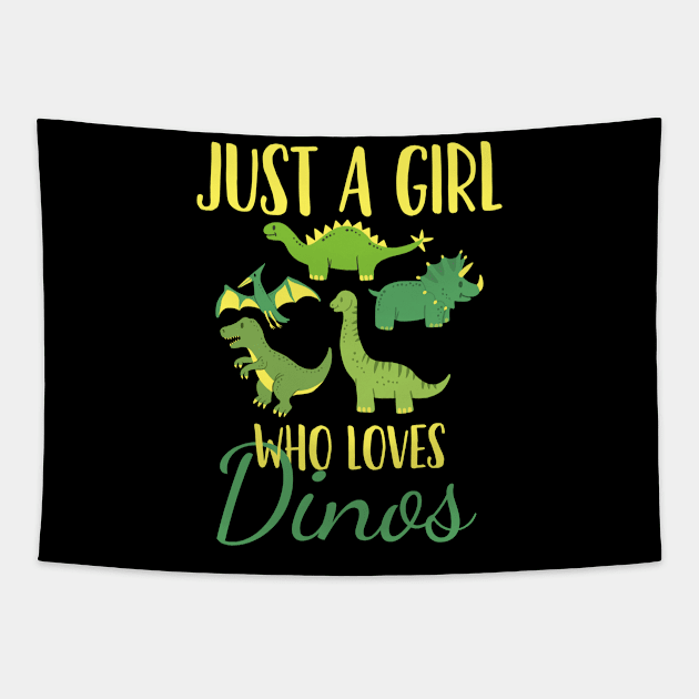 Dinos Dinosaurs Dino Lover Tapestry by CreativeGiftShop