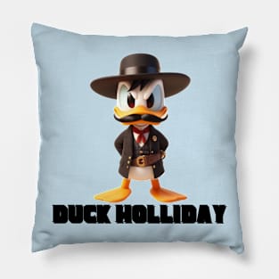 Duck Holliday Pillow