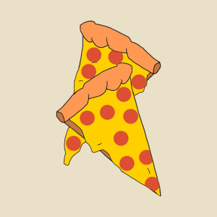 Pepperoni and Cheese Pizza Slices T-Shirt