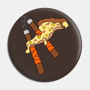 Pinapple and Ham Ninja Slice Pin