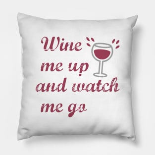 Funny Wine Lovers Drinking Pillow