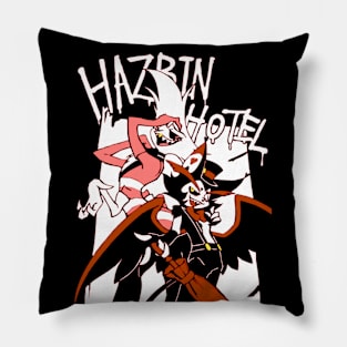 Angel Dust and Husk Loser Hazbin Hotel Pillow