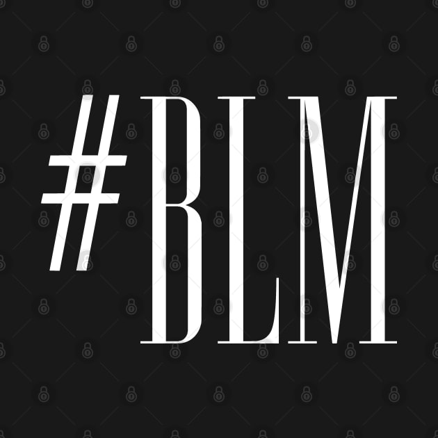 # BLM - BLACK LIVES MATTER hastag by jefvr