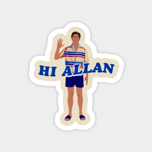 Hi Allan // Allan Barbie Vector Magnet