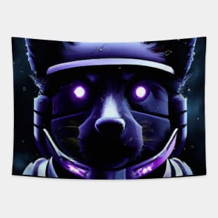 Cosmic Corgi the Conqueror Tapestry