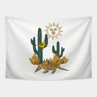 Desert Cacti Morning Tapestry