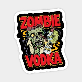 Zombie Vodka Magnet