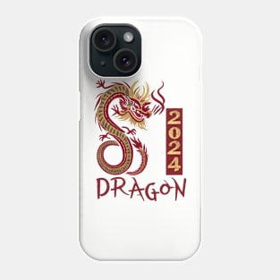 Chinese New Year of the Dragon 2024 Phone Case