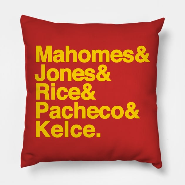 Kansas City Jetset Pillow by huckblade