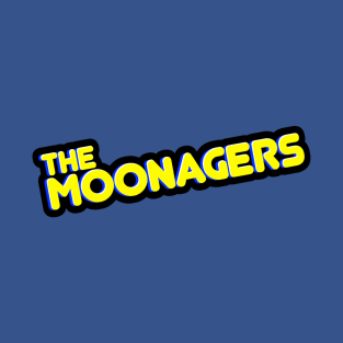 THE MOONAGERS - Small Text Logo T-Shirt