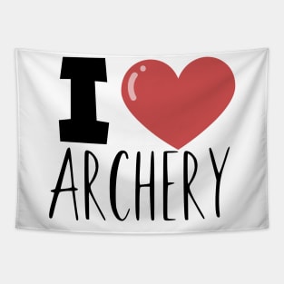 I love archery Tapestry