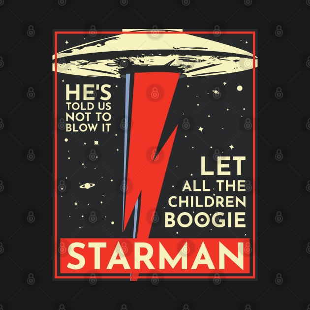 Starman Bowie by TKsuited