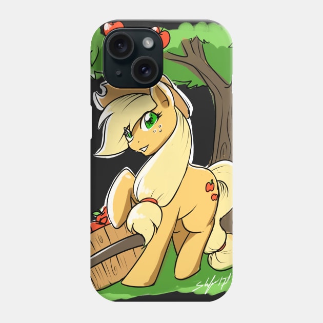 Applejack Phone Case by slifertheskydragon