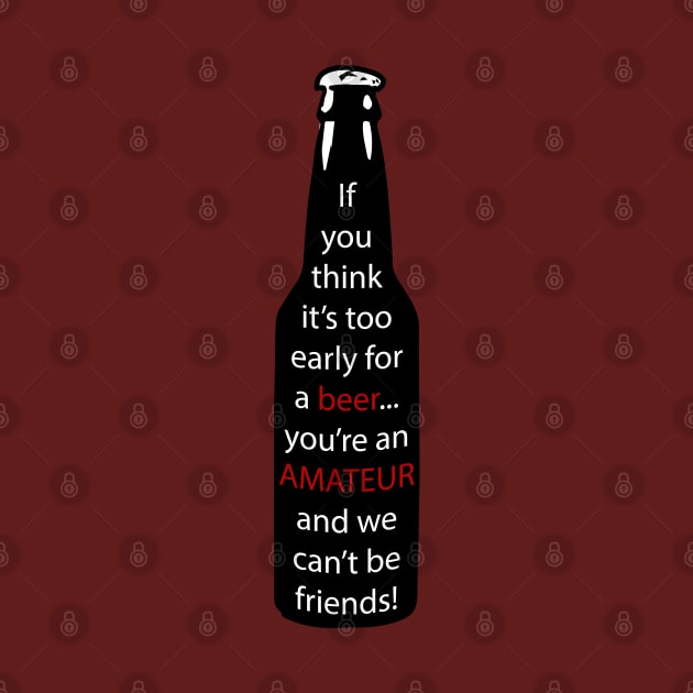 A message in the beer by DigitalCleo