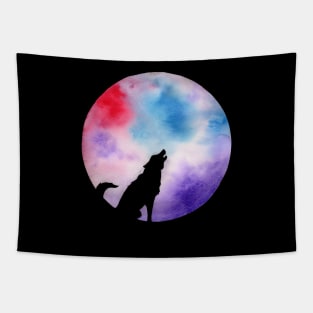 Wolf Moon Tapestry