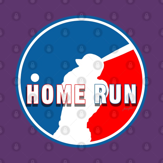 Home Run Baseball Logo by Ratherkool