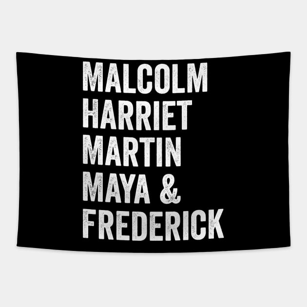 Malcolm Harriet Martin Maya & Frederick Tapestry by teecrafts