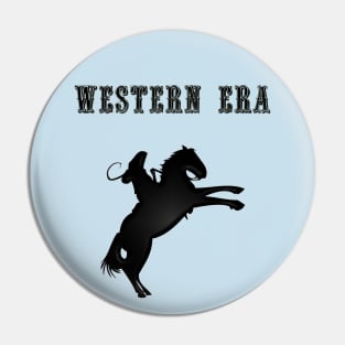 Western Era -  Cowboy on Horseback 9 Pin