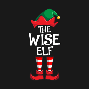 Wise Elf Matching Family Christmas T-Shirt