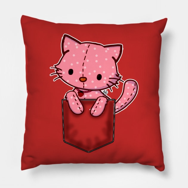 Pocket Shortcake Pillow by GnarllyMama