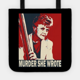 Murder She Wrote Poster Tote