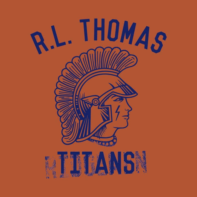 R.L. Thomas Ridgemen to Thomas High School Titans by todd_stahl_art
