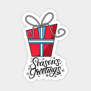 Happy Holidays Magnet