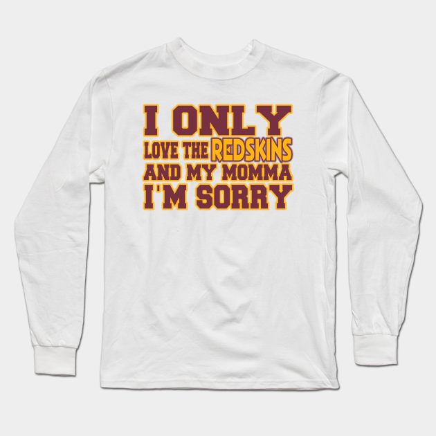 redskins long sleeve t shirt