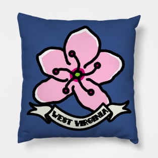 West Virginia Pillow